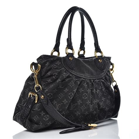 louis vuitton neo cabby|LOUIS VUITTON Denim Neo Cabby MM Black .